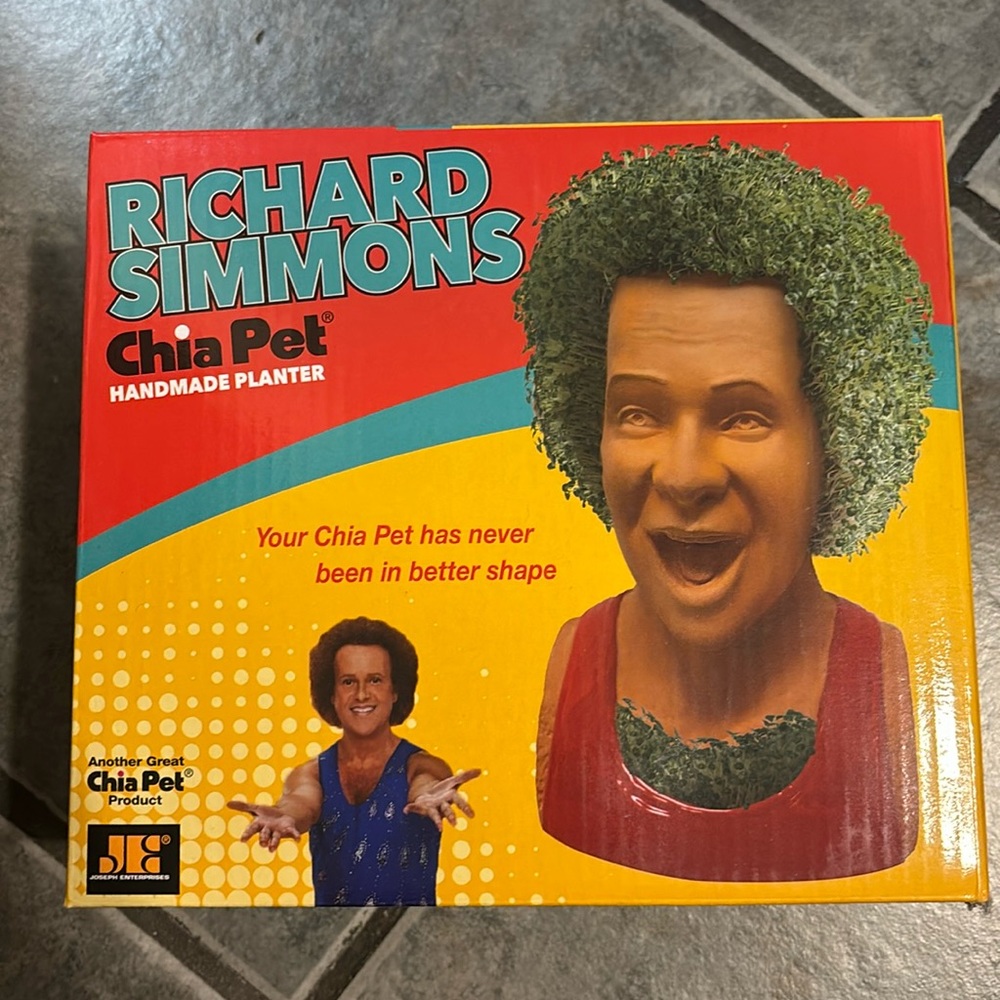 Richard Simmons Chia Pet NWT